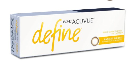 1 Day Acuvue Define Radiant Bright 30pck