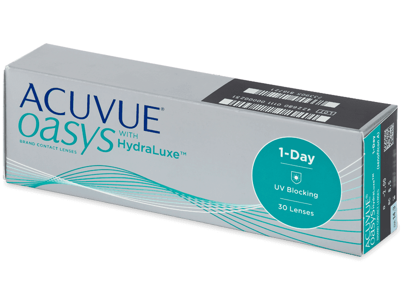 ACUVUE OASYS® 1-DAY WITH HYDRALUXE, 30 PACK